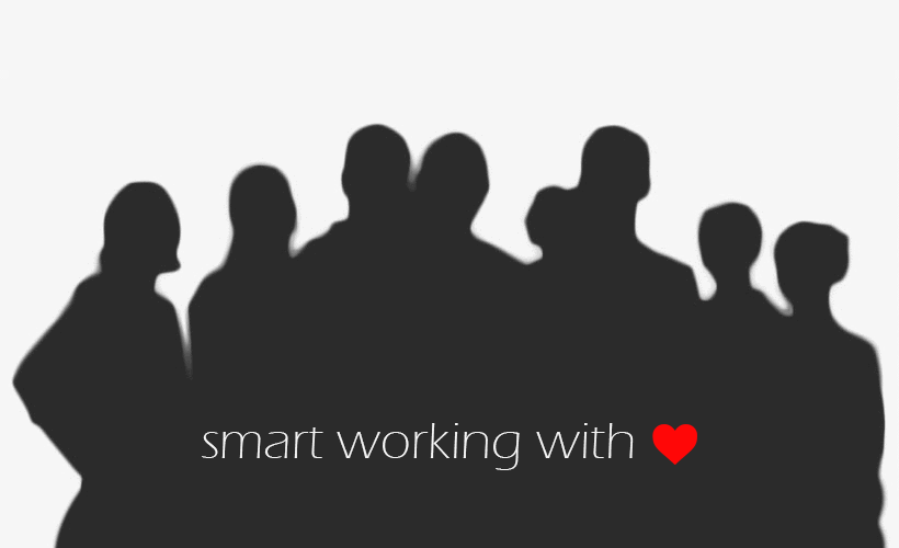 rubisco team - smart working with love
