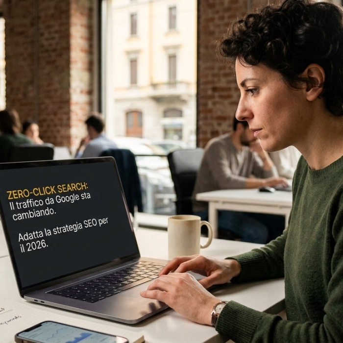 Zero-click search: perché il traffico da Google sta cambiando (e come continuare a farsi trovare)
