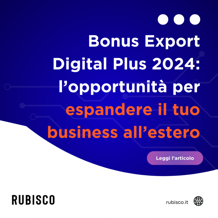 Bonus Export Digital Plus 2024: l'opportunità imperdibile per espandere il tuo business all’estero